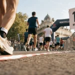 10 km montpellier : départ, chaussures et coureurs à Montpellier