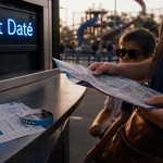 Parc d'attraction en famille : billets datés et entrée