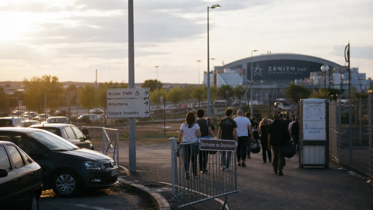 Grammont Montpellier : parking près du Domaine de Grammont pour Parc Expo