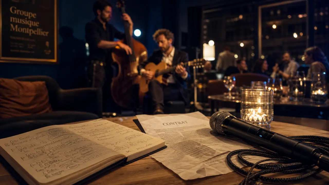 Groupe de musique Montpellier : duo quartet sextet en salon chic à Montpellier