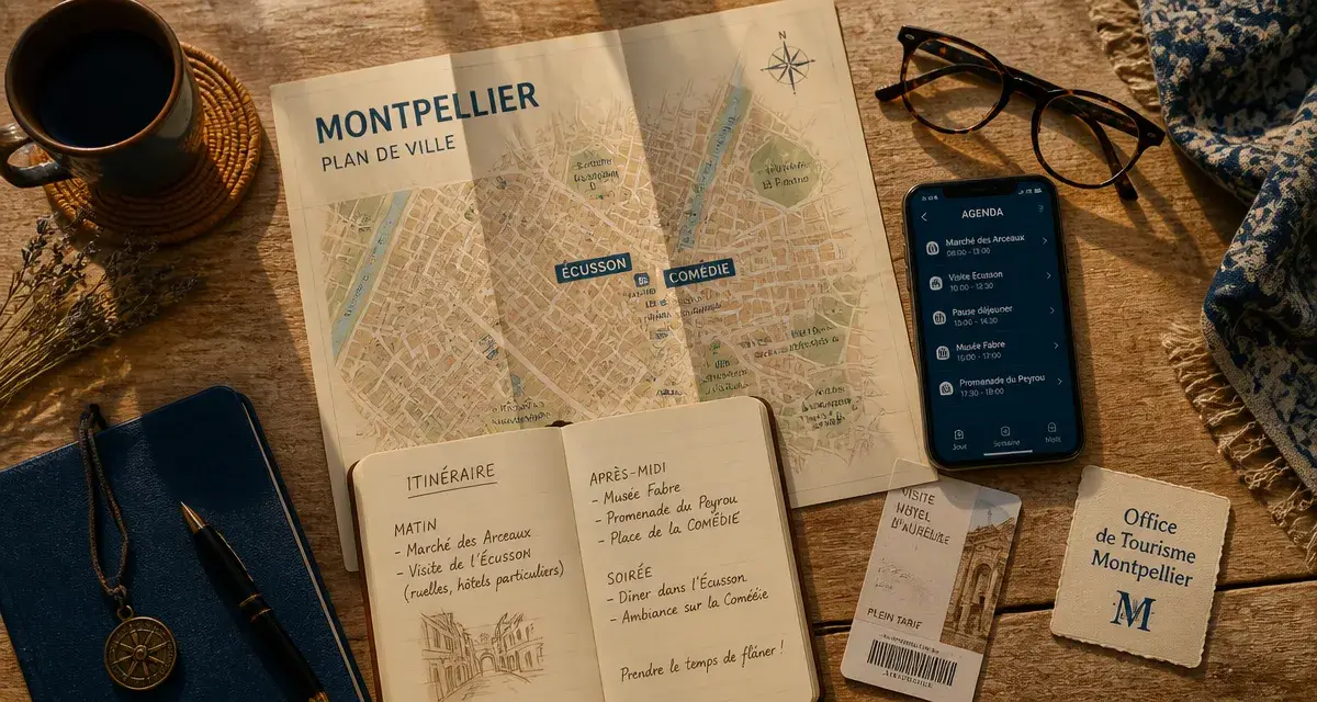 montpellier ot : plans et visites avant la Comédie
