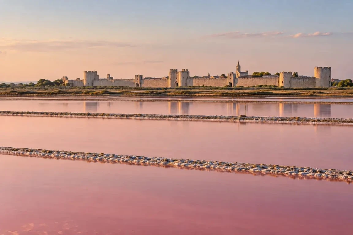 Quoi faire en Camargue : visiter les remparts d'Aigues-Mortes