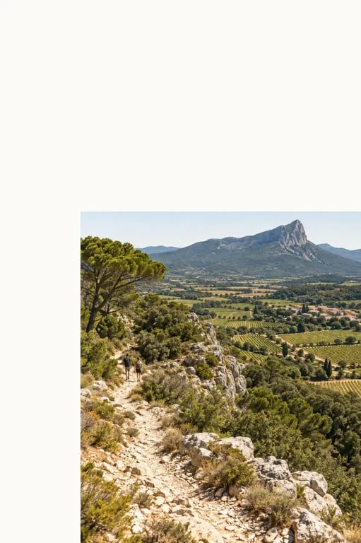 Rando Montpellier dans la garrigue du Pic Saint-Loup