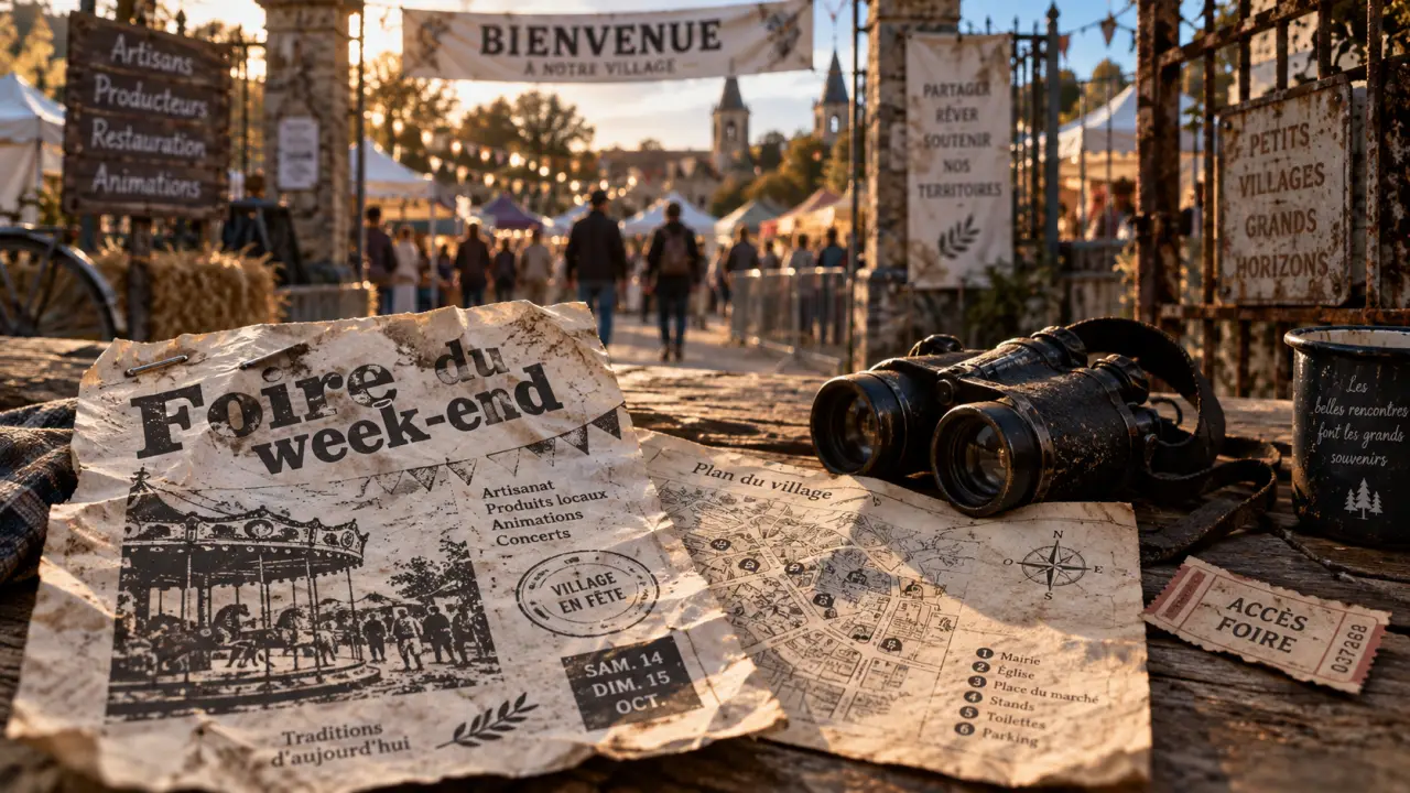 Foire dans le Gard ce week-end : affiches et dates d’événements