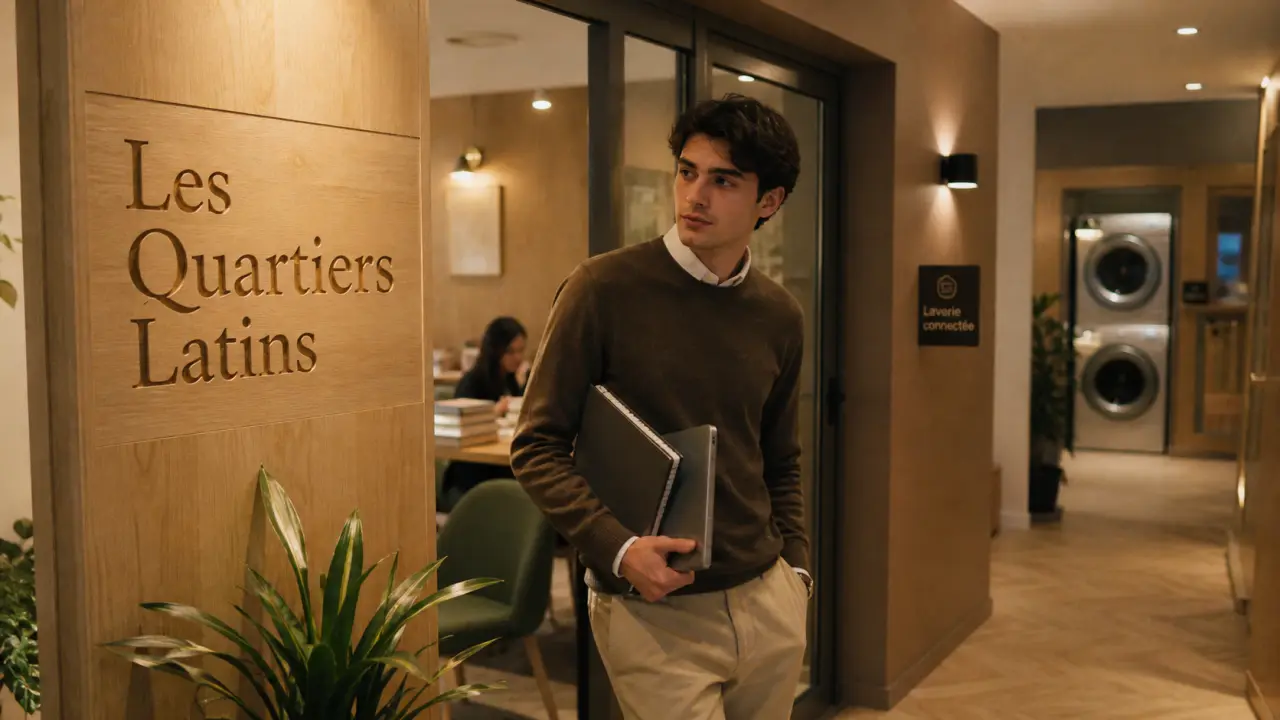 Les quartiers latins Montpellier, résidence étudiante et salle d’études
