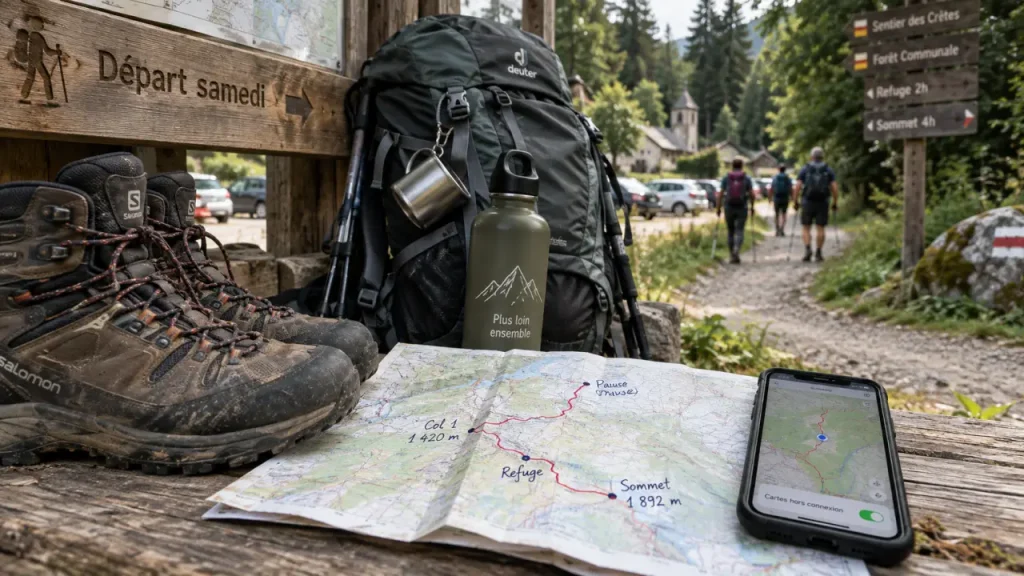 Randonnée ce week-end autour de moi : trouvez une sortie adaptée à votre temps et votre niveau
