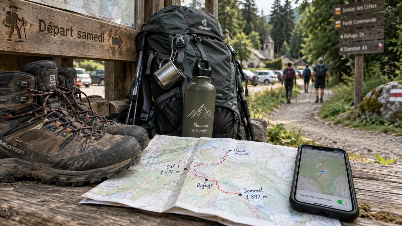 Randonnée ce week-end autour de moi : départ sentier