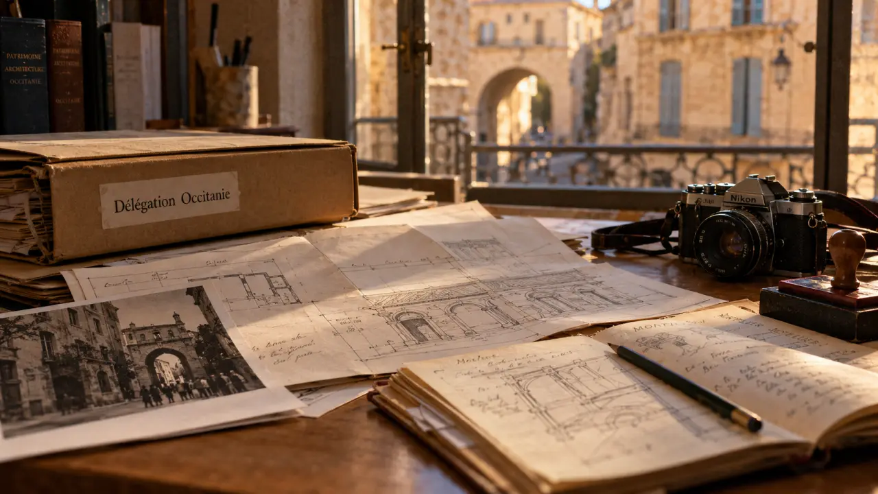 Fondation du patrimoine Montpellier : délégation Hérault, documents patrimoniaux et archives