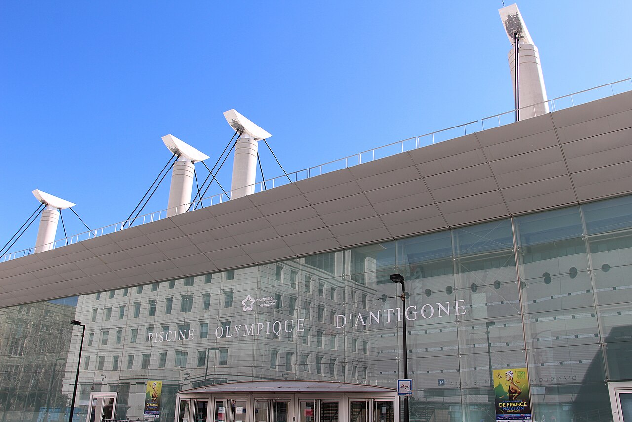 La piscine olympique d’Antigone