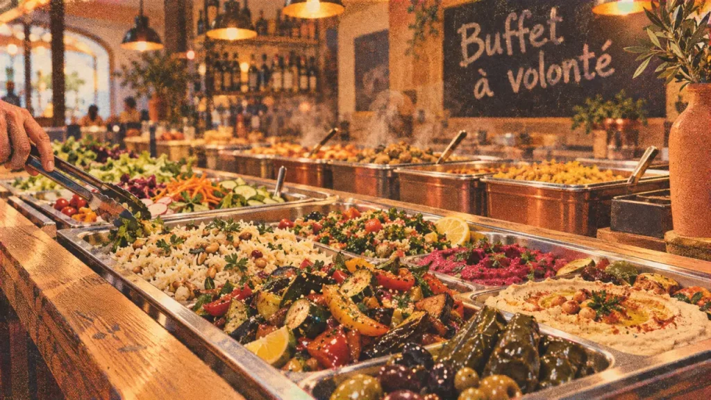 Restaurant à volonté à Montpellier : comparez les buffets selon le prix, la cuisine et l’accès
